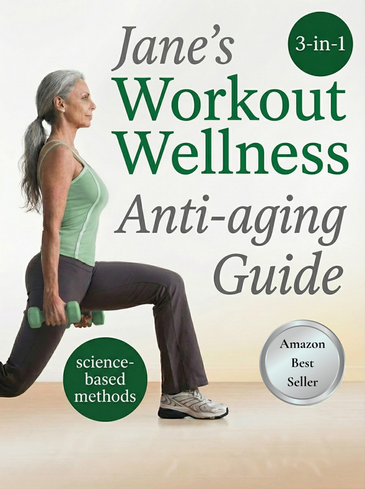 Jane's 3-in-1 workout, wellness, anti-aging Guide